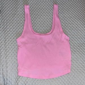 Pink Old Navy Crop Tank